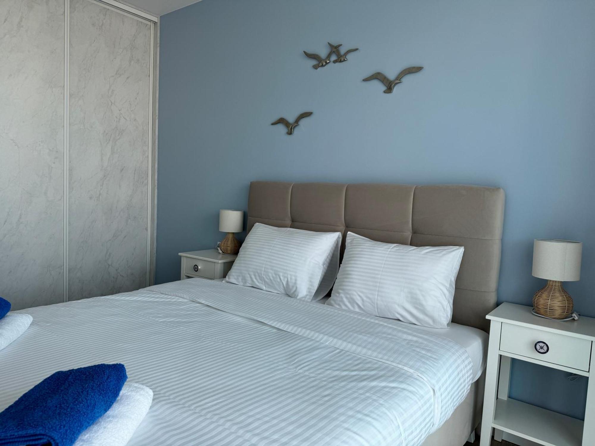 4Summer Kolobrzeg Apartamenty White Blue Sauna & Fitness & Parking 100 Metrow Do Pieknej Szerokiej Piaszczystej Plazy, Wspanialy Widok Z Duzego Tarasu! 100 Meter Zu Einem Schoenen Breiten Sandstrand, Herrliche Aussicht Von Einer Grossen Terrasse! 외부 사진