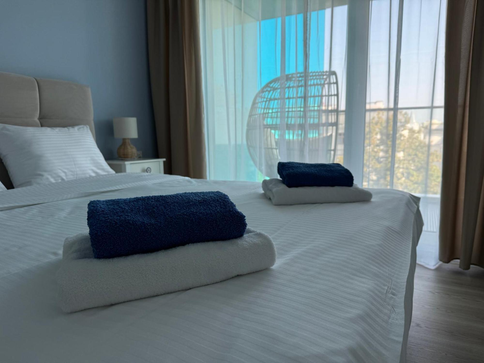 4Summer Kolobrzeg Apartamenty White Blue Sauna & Fitness & Parking 100 Metrow Do Pieknej Szerokiej Piaszczystej Plazy, Wspanialy Widok Z Duzego Tarasu! 100 Meter Zu Einem Schoenen Breiten Sandstrand, Herrliche Aussicht Von Einer Grossen Terrasse! 외부 사진